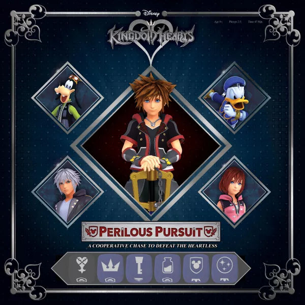 Kingdom Hearts: Perilous Pursuit Board Game - Pre-owned
