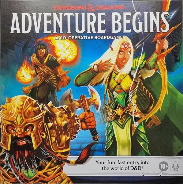 Adventure Begins: A Cooperative Boardgame - Preowned