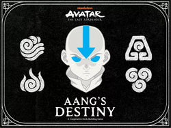 Avatar the Last Airbender - Aang's Destiny Deckbuilding Game