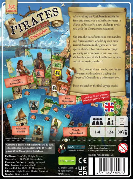 Pirates of Maracaibo - Commanders