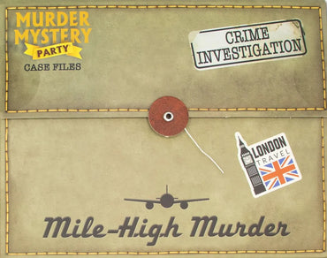 Murder Mystery Party Case Files: Mile High Murder (Used)