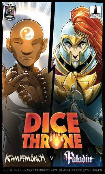 Dice Throne - Monk V Paladin