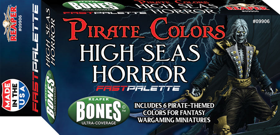 Fast Pallete Paint Set Pirate Colors Seas of Horror