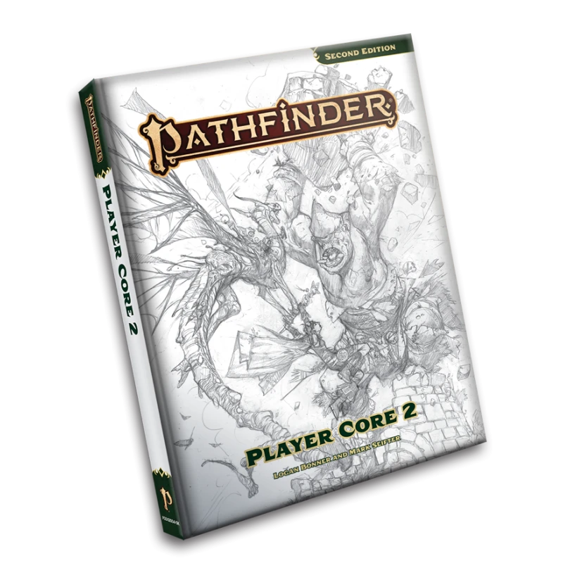 Pathfinder : Player Core 2 (2nd Edition) (Sketch Cover)