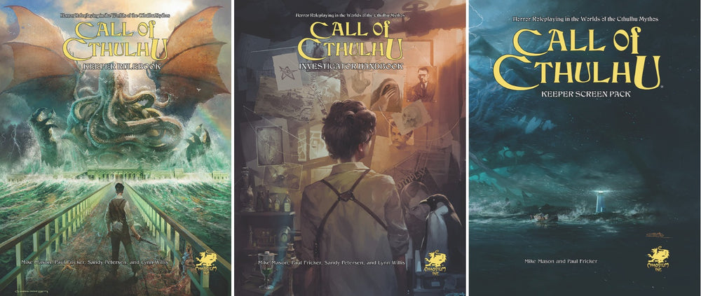 CALL OF CTHULHU 50TH ANNIVERSARY SLIPCASE SET