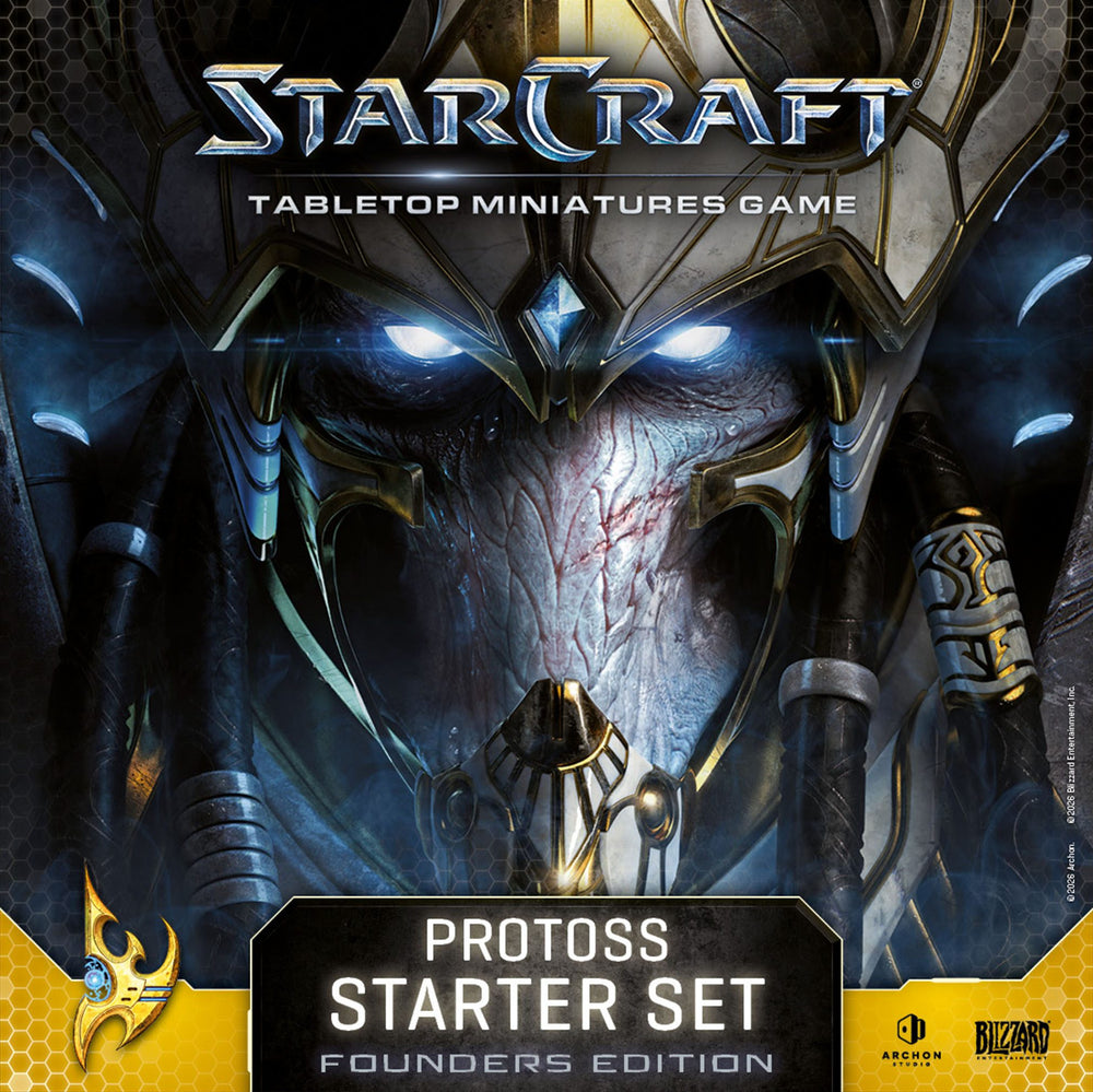 Starcraft Tabletop Miniatures Game - Protoss Starter Set - FOUNDERS EDITION