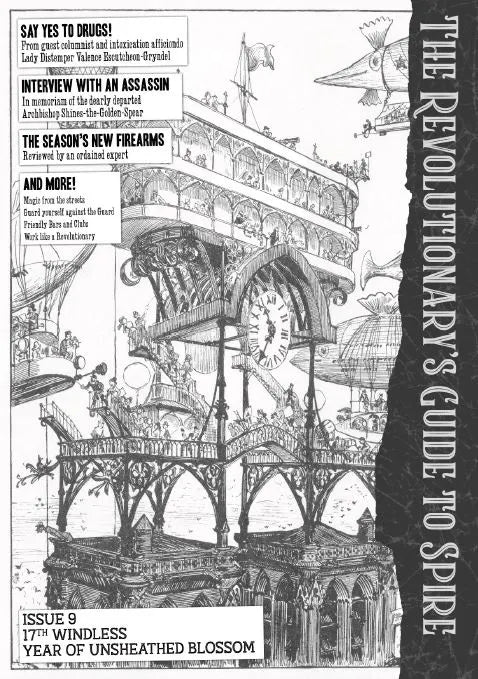 Spire RPG The Revolutionaries Guide Zine