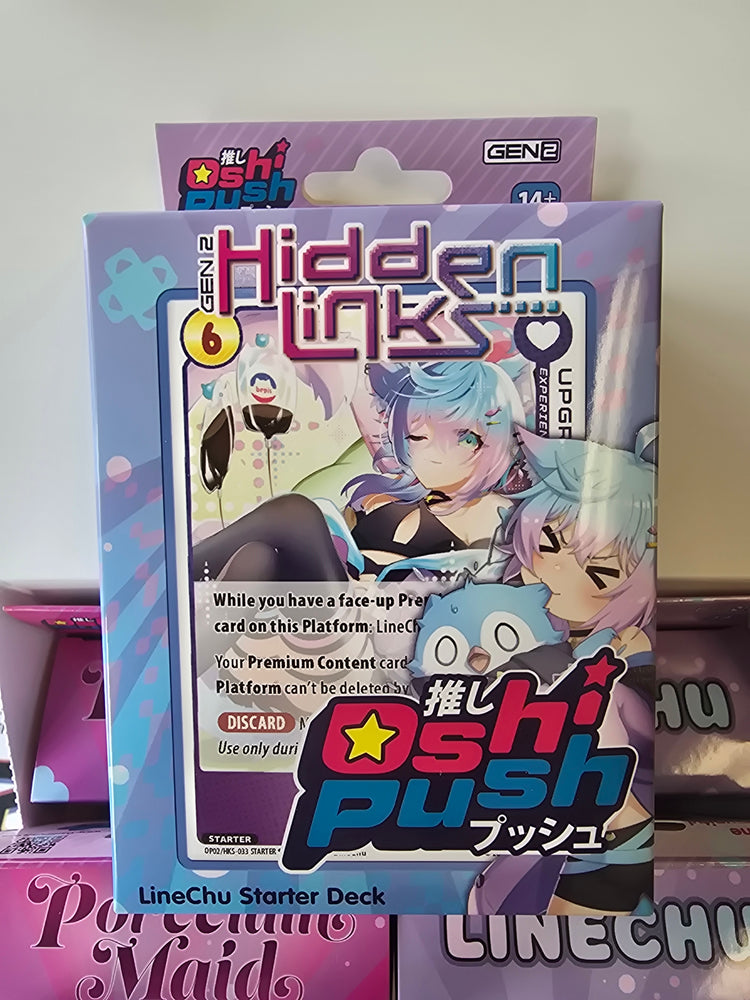 Oshi Push TCG: Gen Two Hidden Links - Starter Decks