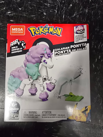 Mega Construx Galarian Ponyta Construction Figure