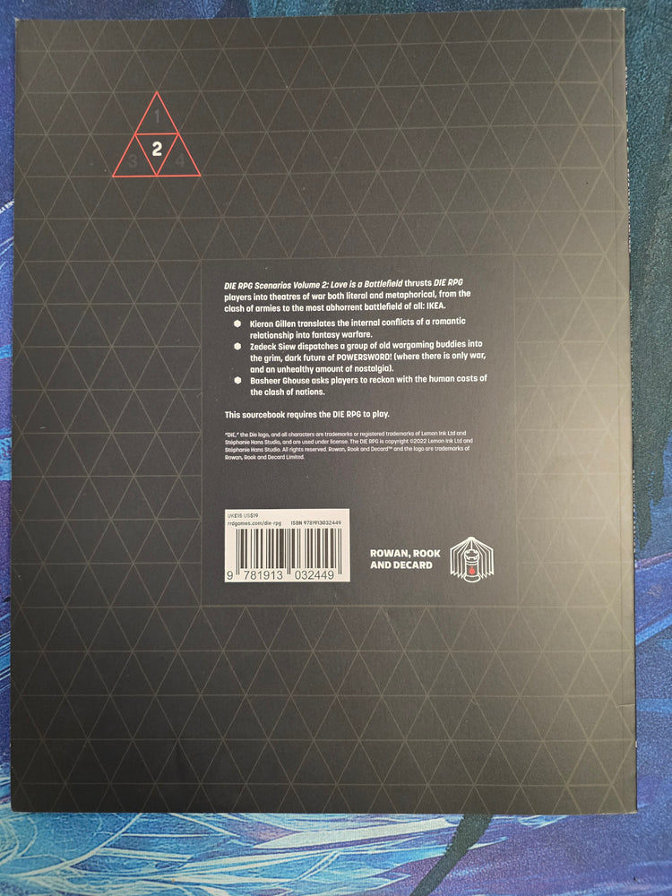 DIE RPG Scenarios Volume 2 - Love is a Battlefield