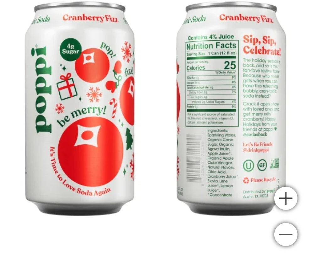 Poppi Cranberry Fizz