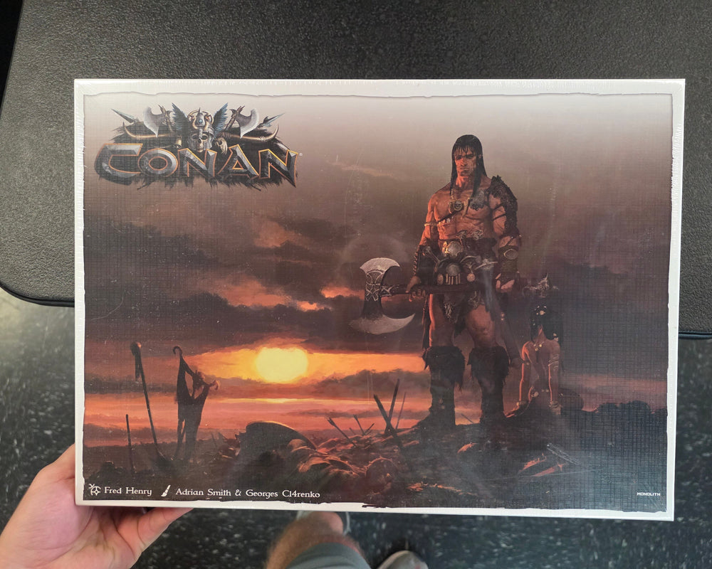 Conan Board Game Kickstarter King Pledge + Unopened Expansions ALL-IN PLEDGE All Items Sealed