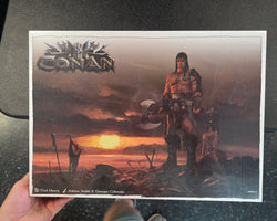 Conan Board Game Kickstarter King Pledge + Unopened Expansions ALL-IN PLEDGE All Items Sealed