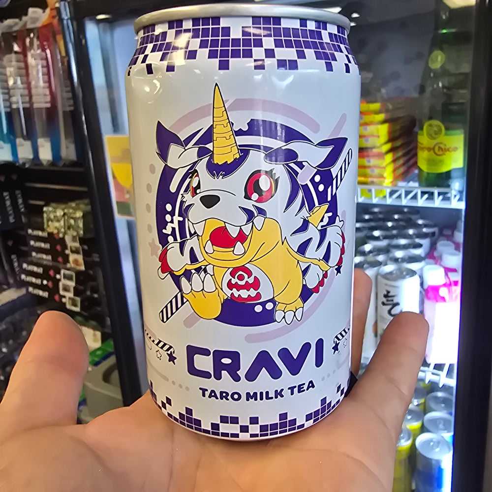 Cravi Digimon Taro Milk Tea