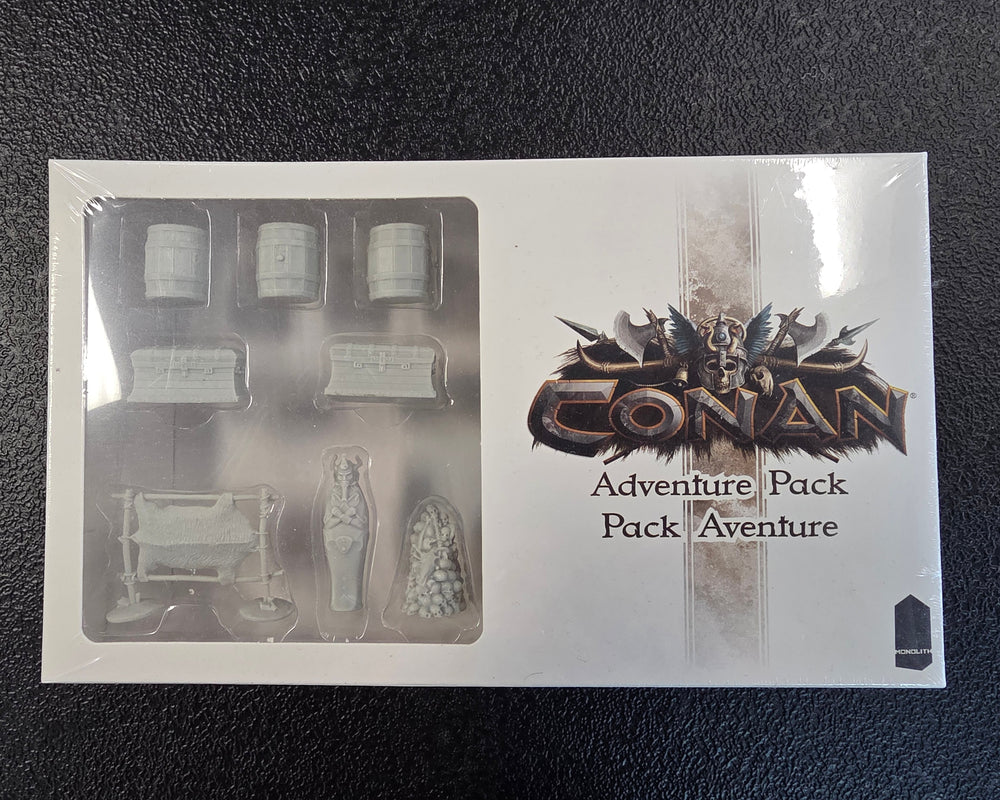 Conan Board Game Kickstarter King Pledge + Unopened Expansions ALL-IN PLEDGE All Items Sealed