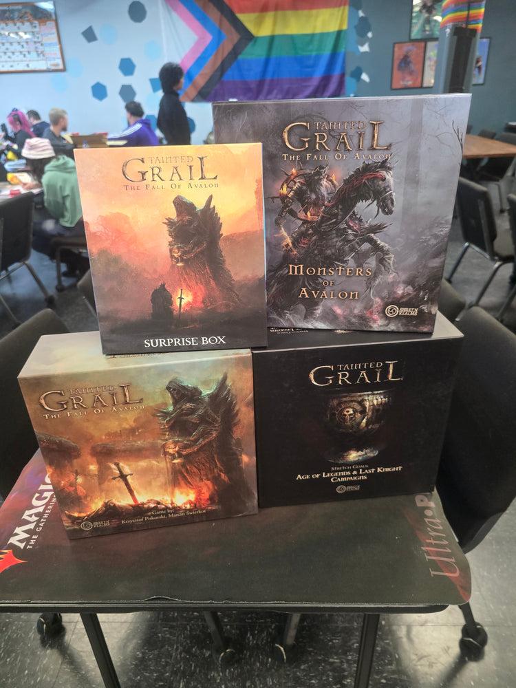 Tainted Grail - The Fall of Avalon Kickstarter Lot "Excalibur" (Open Boxes, Items in Shrink)