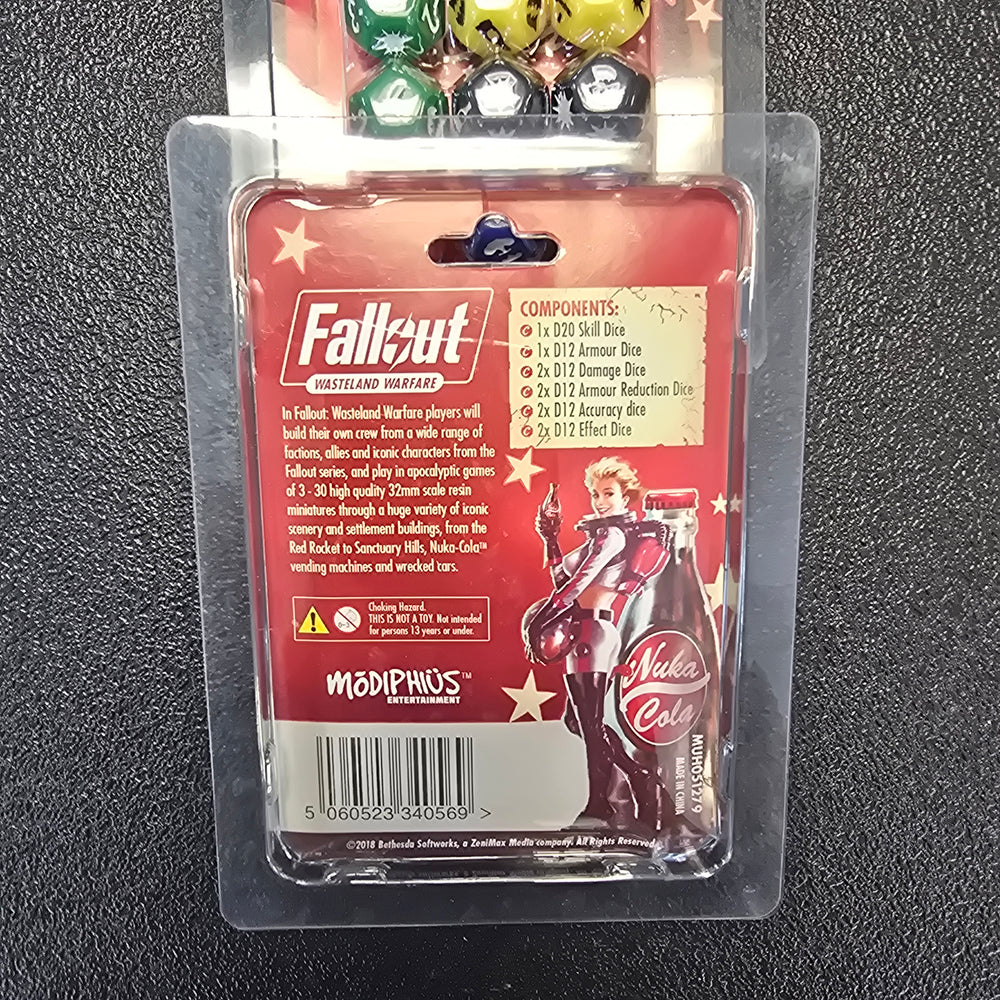 Fallout Wasteland Warfare RPG Dice Set