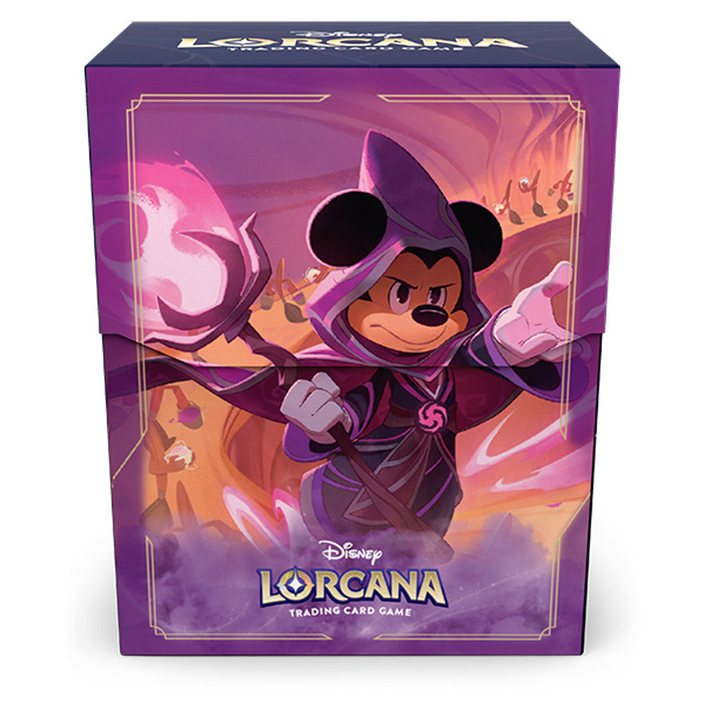 Mickey Mouse, Wayward Sorcerer Deck Box - Lorcana Reign of Jafar