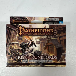 Pathfinder Adventure Card Game Rise of the Runelords (Open Box, Repaired Corners, Includes Adventure Decks 1-6, ~800 extra cards)