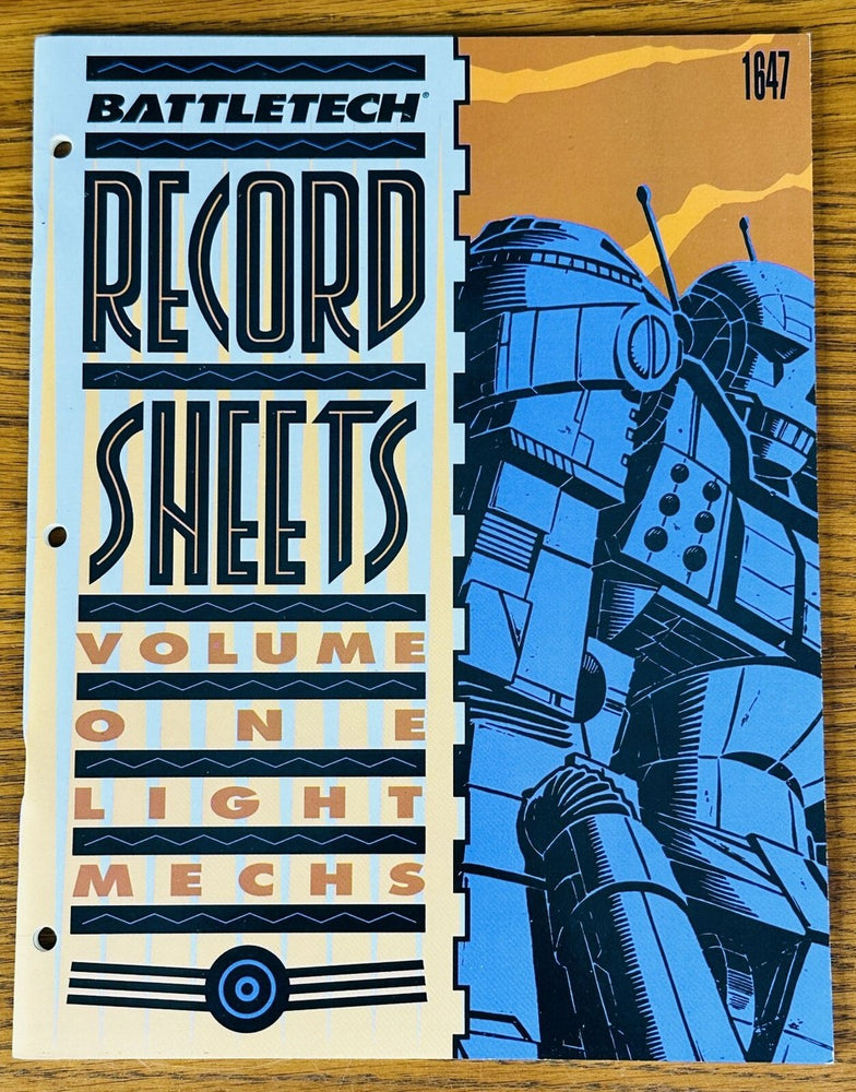 Battletech: Record Sheets (Heavily Used)