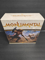 Monumental Kickstarter Reprint w/ Lost Kindgoms Expansion, Sleeves, and 4 Player Mats!