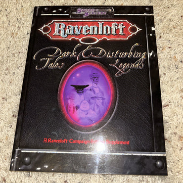 (Used) Dark Tales & Disturbing Legends Ravenloft D&D