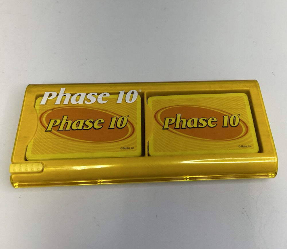 Phase 10 Plastic Travel Container