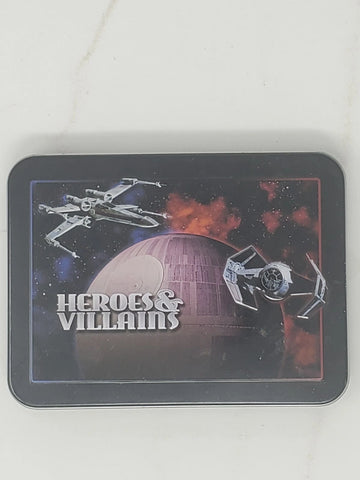Heroes & Villians: Star Wars Playing Cards USED