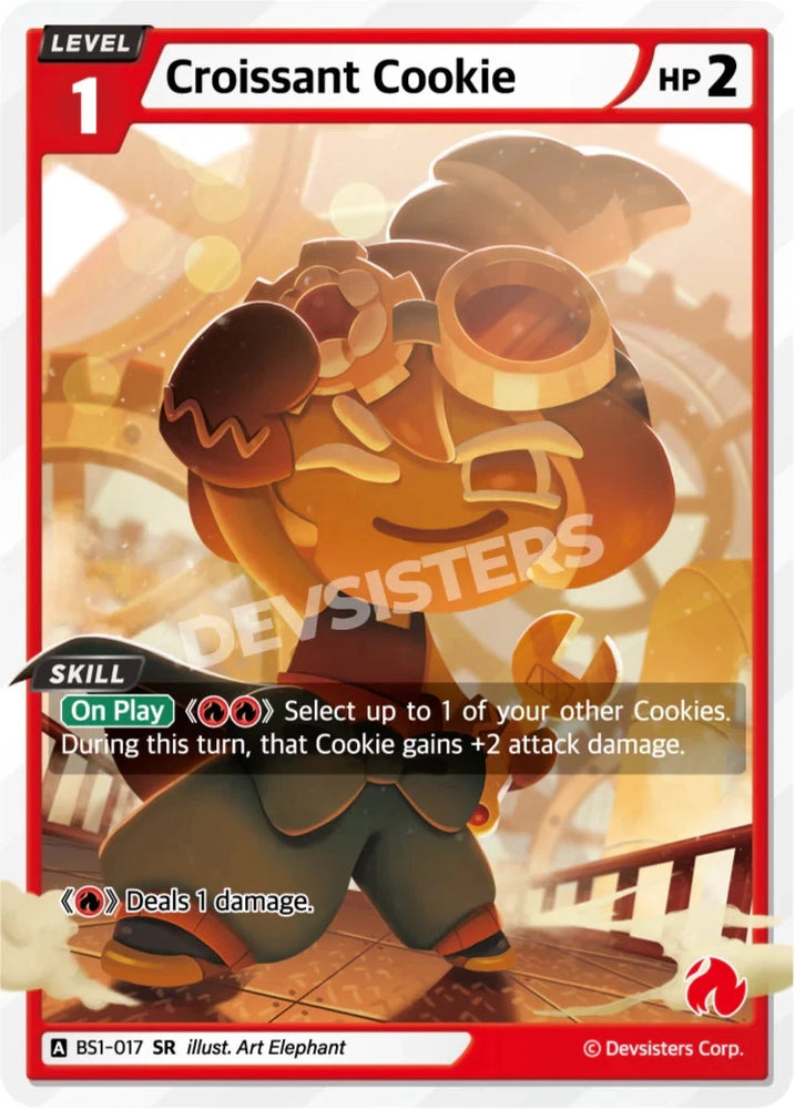 Croissant Cookie (BS1-017) SR [Brave Beginning]