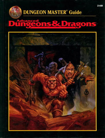 Used Advanced D&D Dungeon Masters Guide 1997 (Surface Wear)