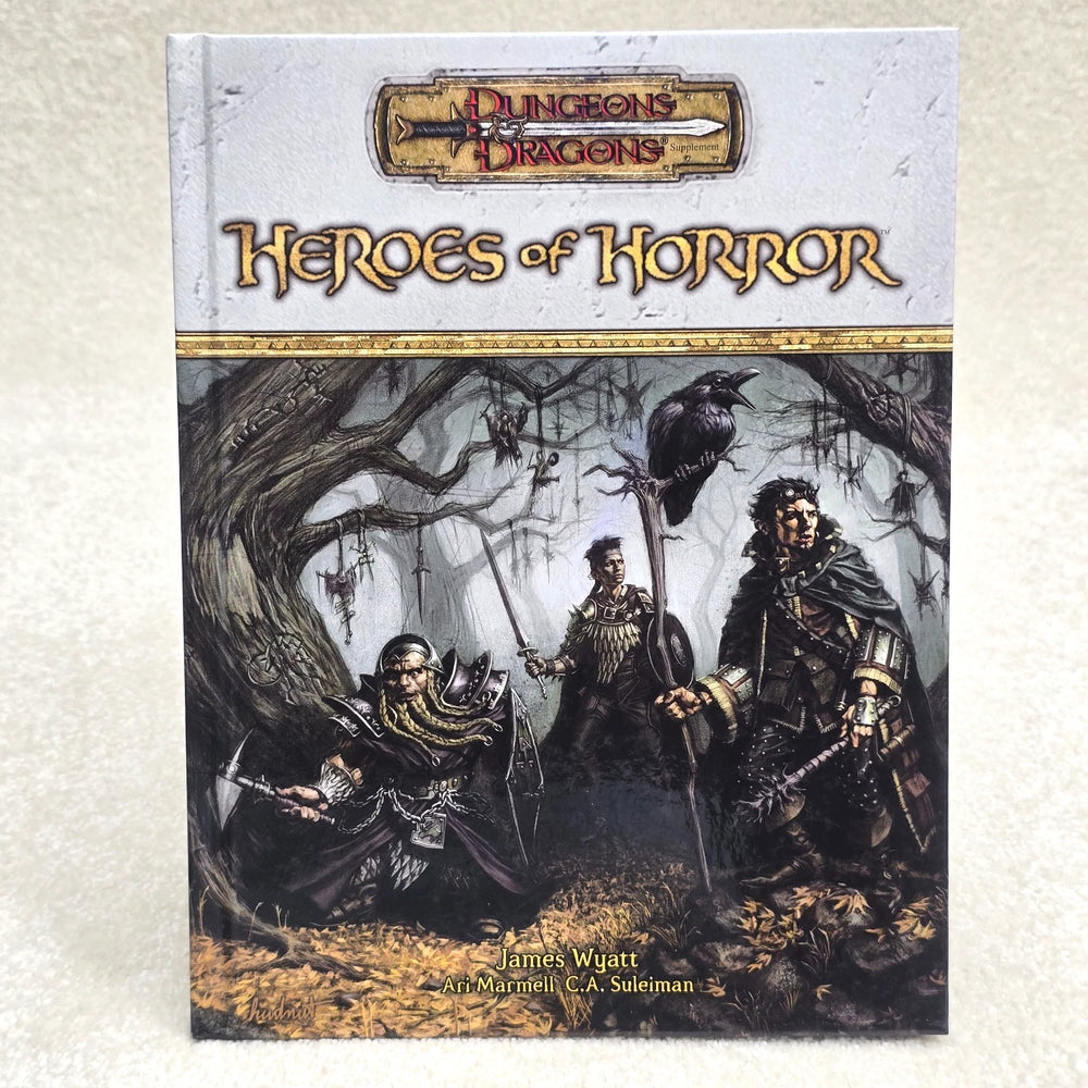 D&D 3.5 supplement - Heroes of Horror - Used (minor wear on covers)