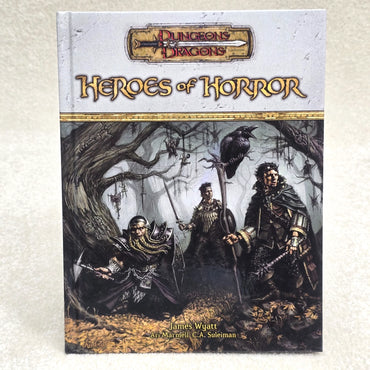 D&D 3.5 supplement - Heroes of Horror - Used (minor wear on covers)