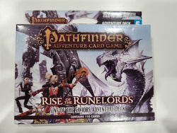Pathfinder Adventure Card Game Rise of the Runelords (Open Box, Repaired Corners, Includes Adventure Decks 1-6, ~800 extra cards)