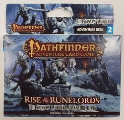 Pathfinder Adventure Card Game Rise of the Runelords (Open Box, Repaired Corners, Includes Adventure Decks 1-6, ~800 extra cards)