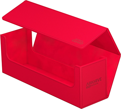 Ultimate Guard Arkhive 400+ Standard Size Monocolor - Red