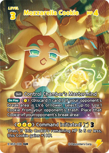 Mozzarella Cookie (BS3-028) SUR [Age of Heroes and Kingdoms]