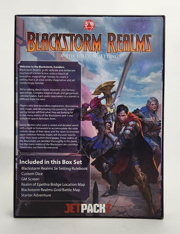 Blackstorm Realms 5th Edition Campaign Setting Box Set (Open, but unused)