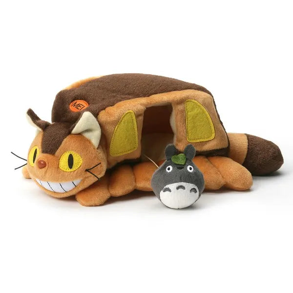 My Neighbor Totoro: Sun Arrow Plush - Catbuss and Gray Totoro