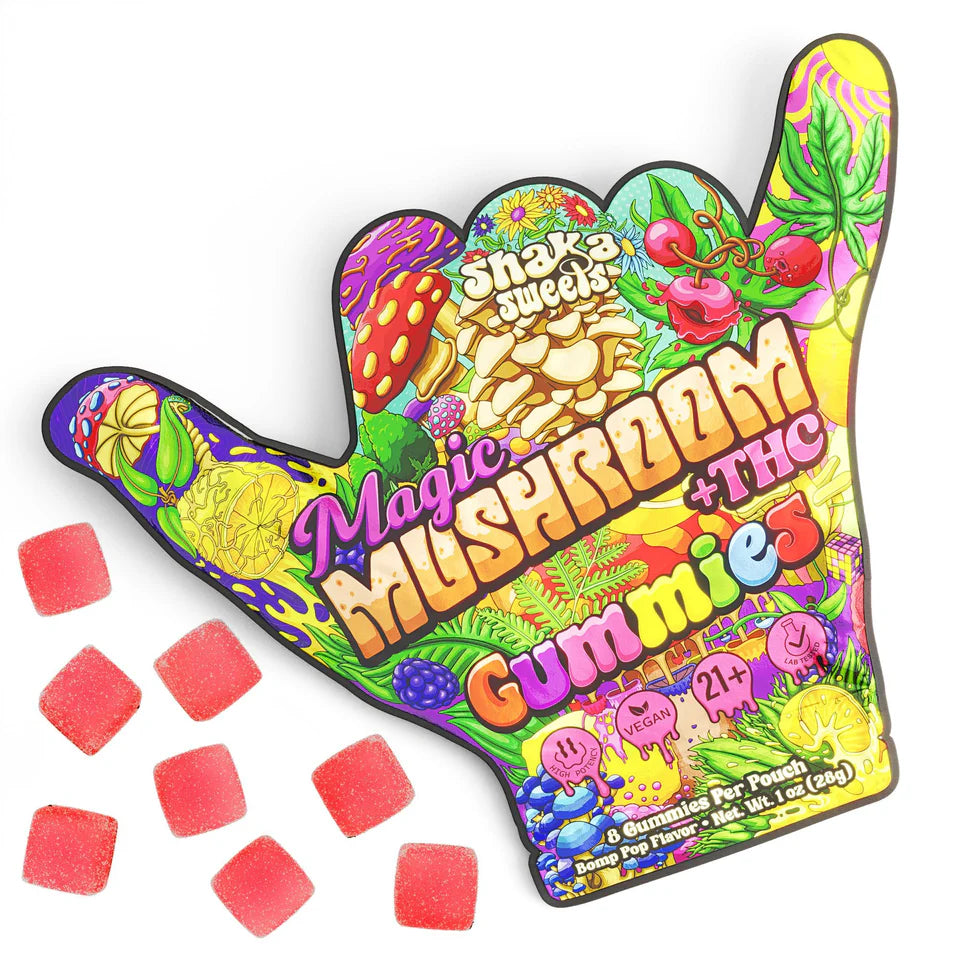 Shaka Sweets Magic Mushroom + Δ9 THC - Bomb Pop Flavor