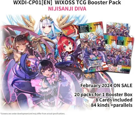 Wixoss Nijisanji Diva - Booster Box