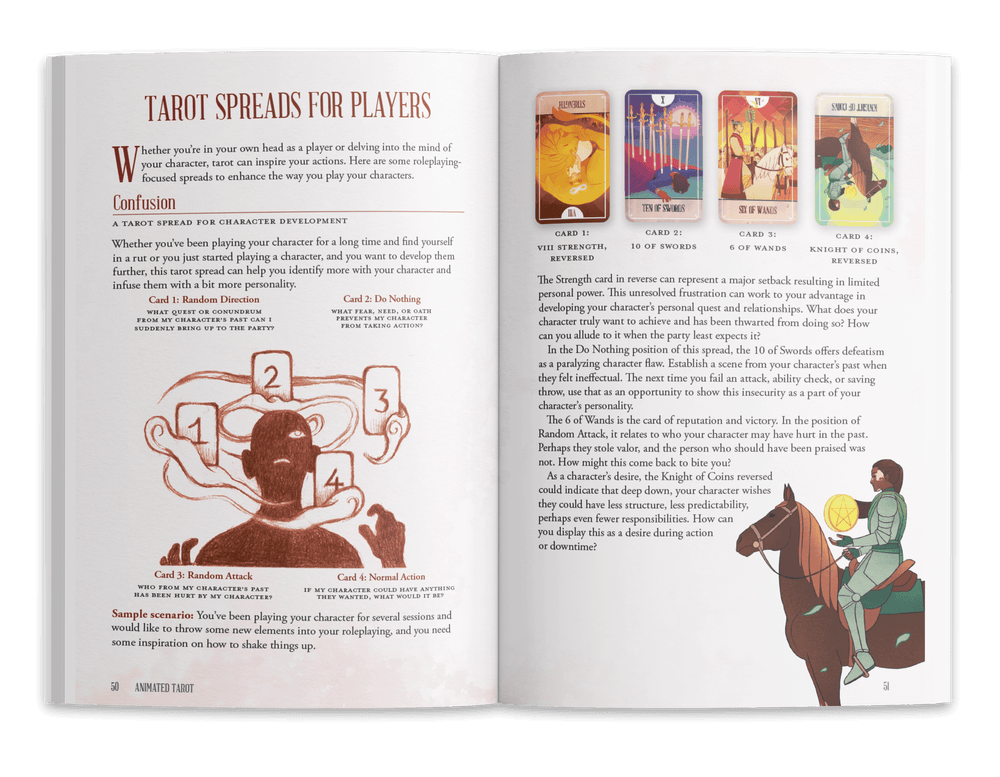 The Fablemaker's Animated Tarot Deck