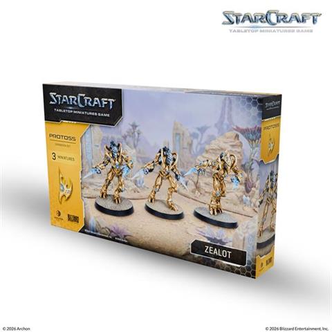 Starcraft Tabletop Miniatures Game - Protoss: Zealot Expansion set