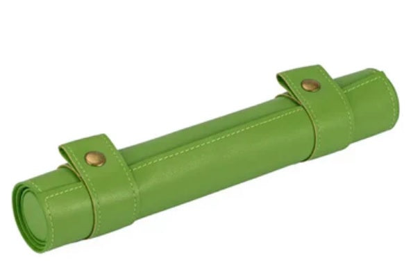 Green Roll Up Leatherette Roll-up Mat