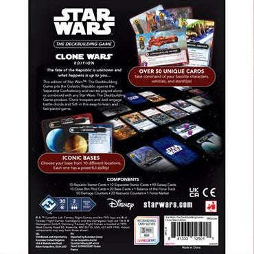 Star Wars Deckbuilding Game Clone Wars Edition