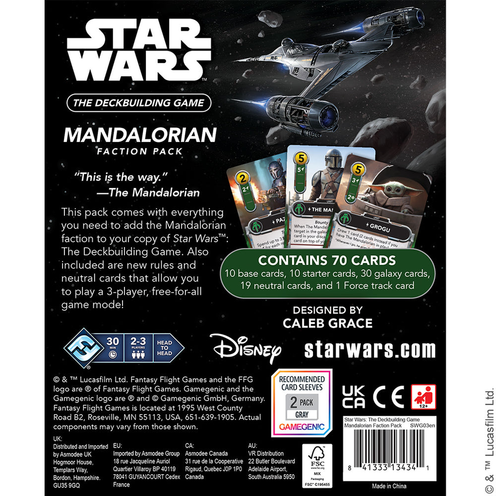 Star Wars Deckbuilding Game - Mandalorian Faction Pack
