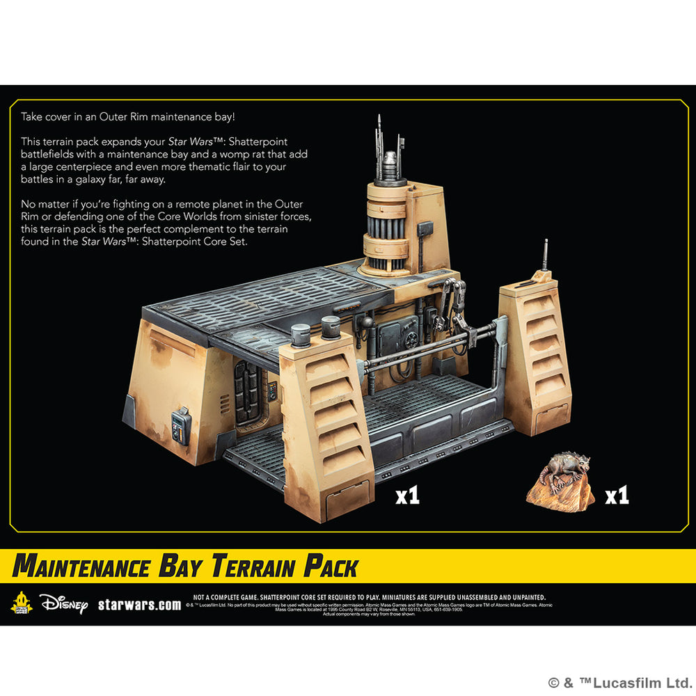 Shatterpoint - Maintenance Bay Terrain Pack