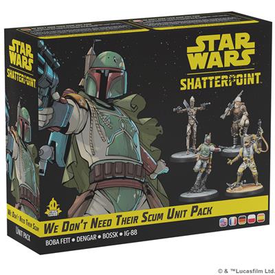 Star Wars Shatterpoint: We Don't Need Their Scum Unit Pack