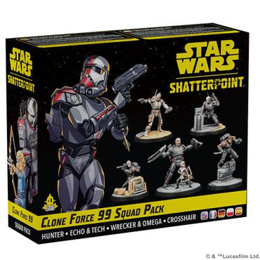 Star Wars Shatterpoint - Clone Force 99 Squad Pack