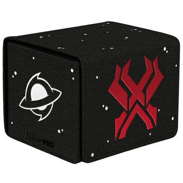 Ultra PRO: Alcove Edge Deck Box with Interior Printing - Edge of Eternities (Red Mythic)