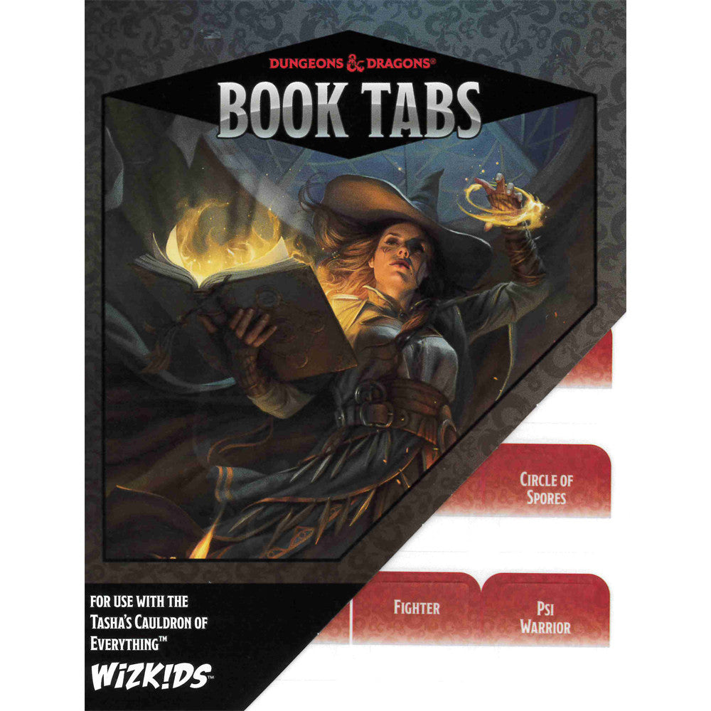 D&D 5e Book Tabs - Tasha's Cauldron of Everything